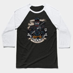 day of the Dead Patriot Baseball T-Shirt